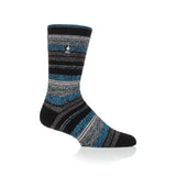 Chaussettes Homme Lite Krakow Multi Stripe - Charbon De Bois