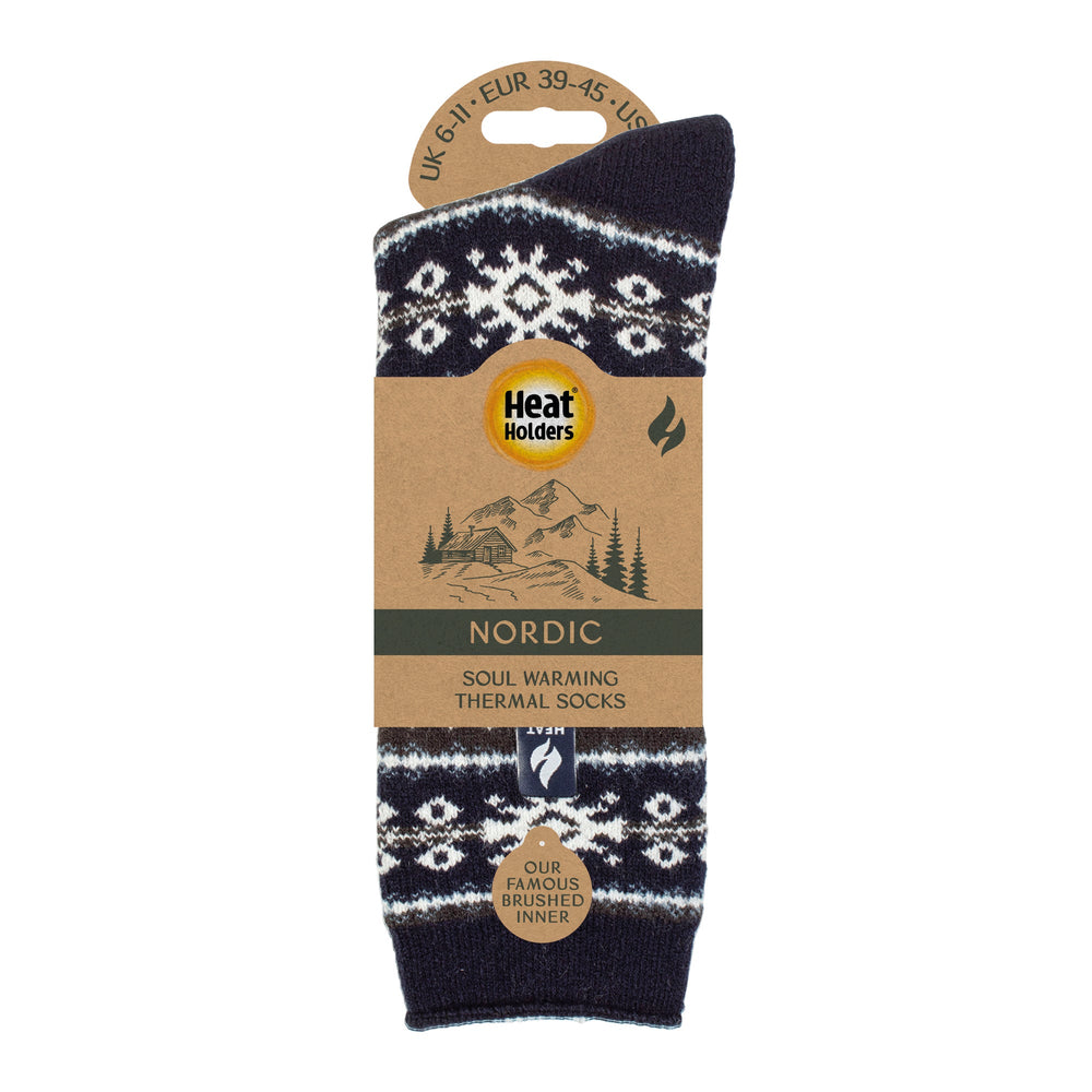 Herren Lite Nordic Thermosocken – Marineblau
