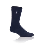 Chaussettes thermiques unies Ultra Lite pour hommes - Marine