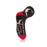 Chaussettes de Noël double couche pour hommes - Rudolph