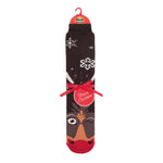 Chaussettes de Noël double couche pour hommes - Rudolph