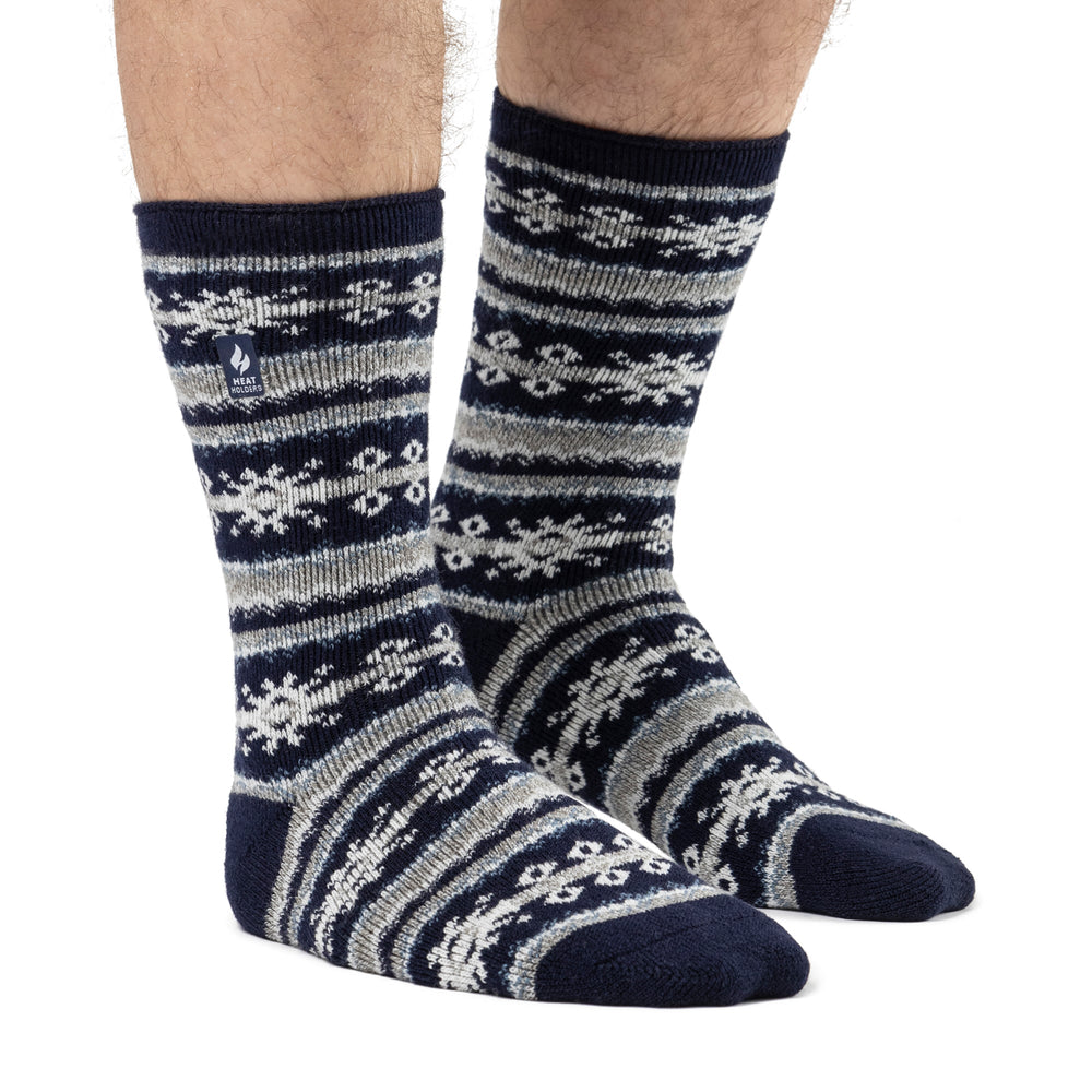 Herren Lite Nordic Thermosocken – Marineblau