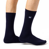 Chaussettes thermiques unies Ultra Lite pour hommes - Marine