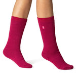 Chaussettes Originales Femme - Framboise