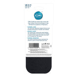 Herren IOMI Dual Layer Raynaud's Slipper Socken – Schwarz gestreift