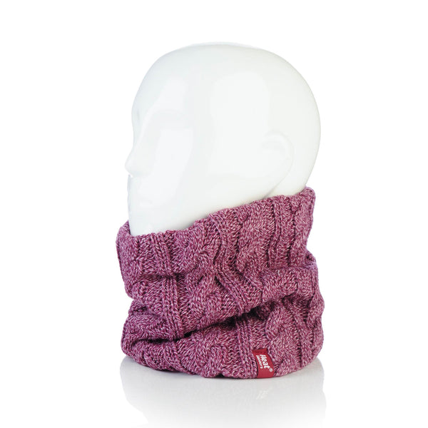 Calentador de cuello Marlow para mujer - Rosa