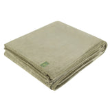 Luxuriöse Fleece-Thermodecke/Überwurf, 180 cm x 200 cm – Salbei