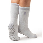 Calcetines tipo pantuflas Florence Original para mujer - Plateado y gris