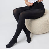 Thermo-Strumpfhose für Damen – Schwarz