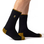 Chaussettes thermiques originales pour hommes - Noir