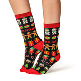 Ladies Lite Weihnachtssocken – Lebkuchen und Kugeln
