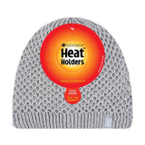 Cappello lavorato a maglia Nora da donna - Grigio chiaro