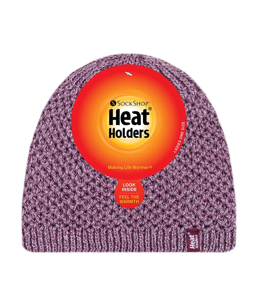 Ladies Nora Knitted Hat - Rose
