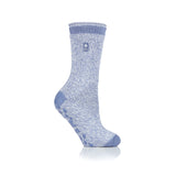 Chaussettes pantoufles originales Florence pour dames - Denim