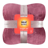 Coperta/plaid termico in pile di lusso - Ciliegia