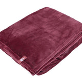 Coperta/plaid termico in pile di lusso - Ciliegia