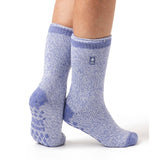 Chaussettes pantoufles originales Florence pour dames - Denim