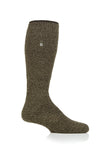 Chaussettes longues en laine mérinos Original Outdoors pour hommes - Kaki