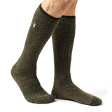 Calcetines largos de mezcla de lana merino Original Outdoors para hombre - Caqui