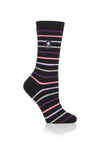 Calzini da donna Ultra Lite Riga Stripe - Neri